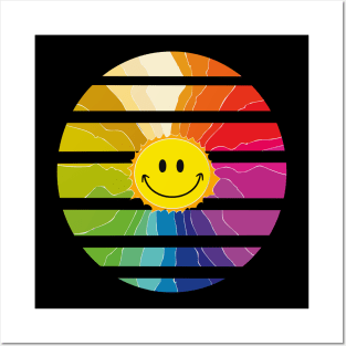 Smiley Sun Posters and Art